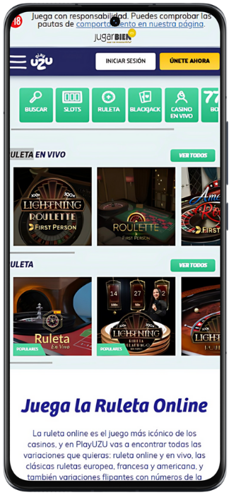 RULETA Captura de pantalla