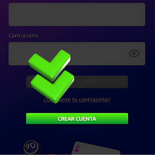 Instrucción Complete el registro