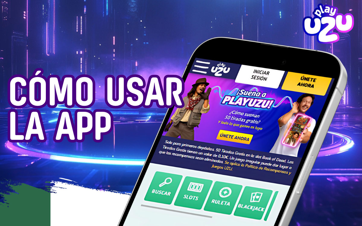 PlayUZU App Cómo Usar 